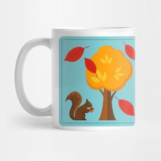 Cute Squirrel Tree Mug